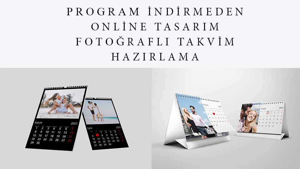 Fotoğraflı takvim yapma programı türkçe