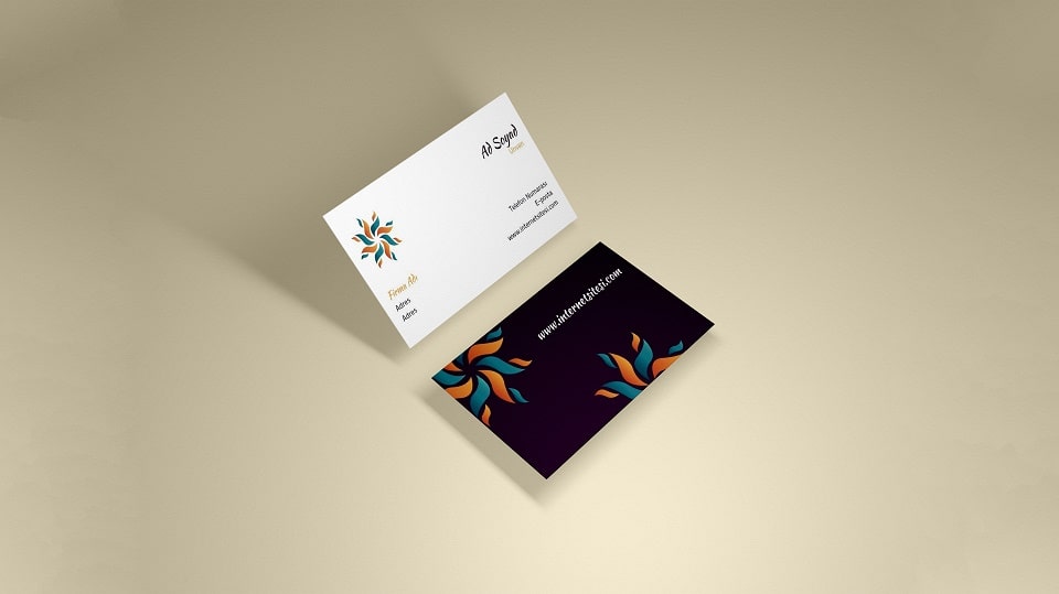 How should a business card be?
